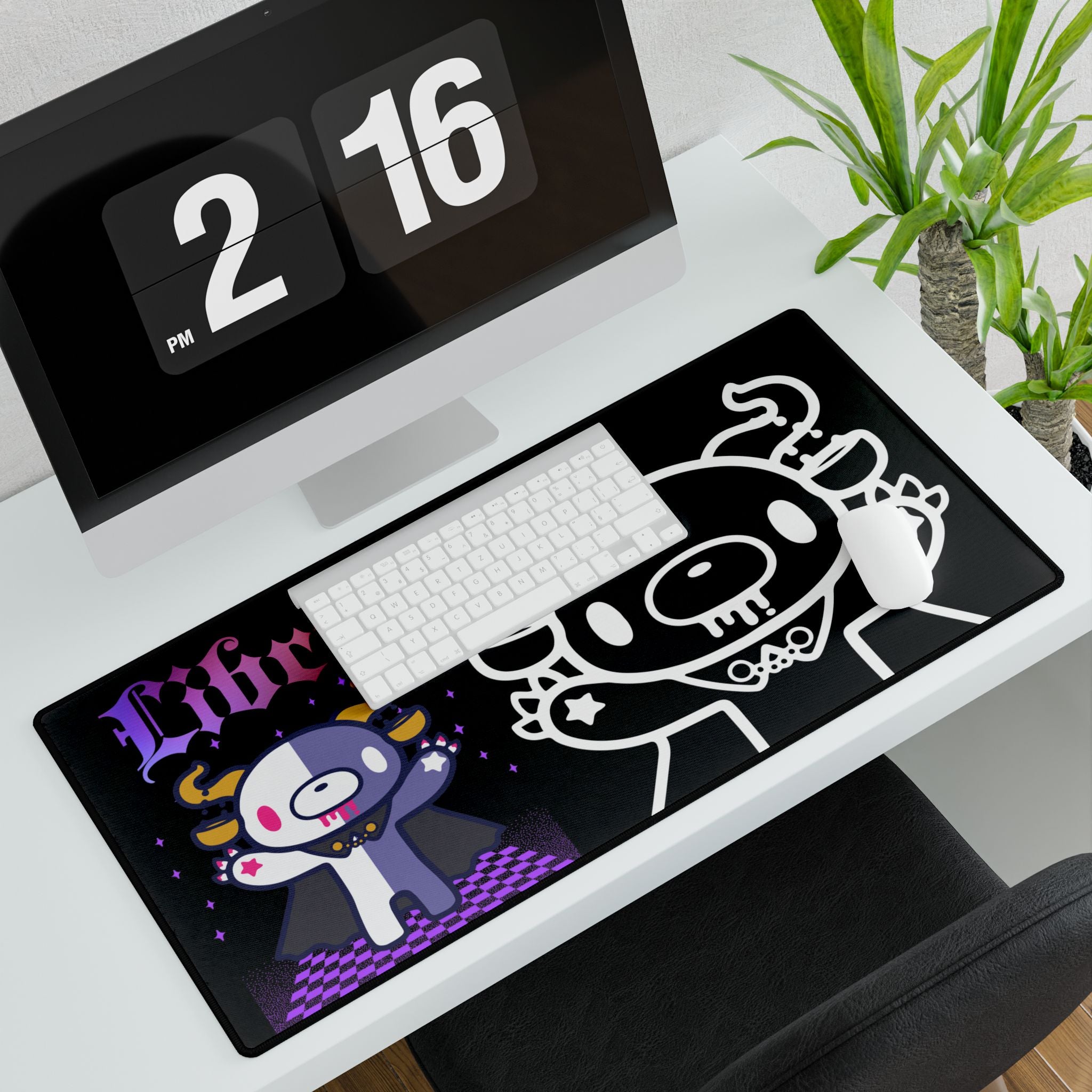 Gloomy Zodiac Libra Desk Mats